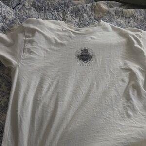 Empyre White Crest Graphic Tee